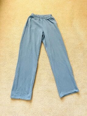 Wild Fable Slate Blue Straight Leg Sweatpants Size XXS